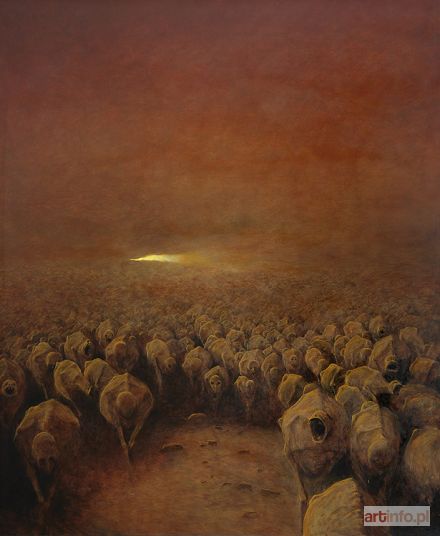 BEKSIŃSKI Zdzisław | OCZEKIWANIE, 1972