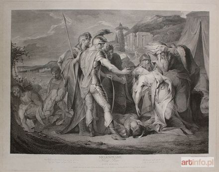 LEGAT Françis | Król Lear. Akt V,  Scena III (1792)