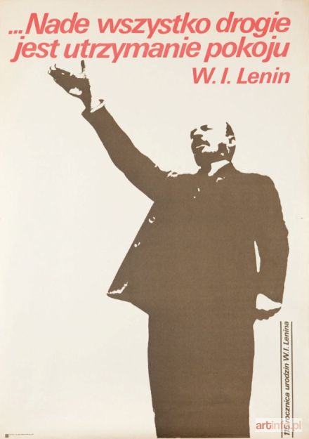 AUTOR nieokreślony | NADE WSZYSTKO DROGIE JEST UTRZYMANIE POKOJU, 1985 R.