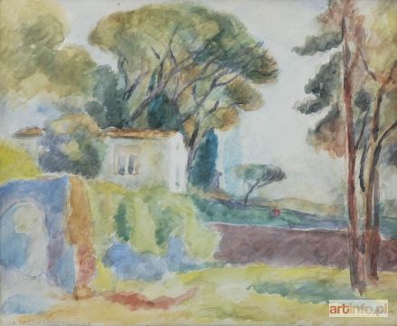 WĄSOWICZ Wacław | Villa Falgani w Tarquinii, 1937