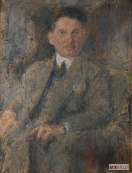 BOZNAŃSKA Olga | Portret mężczyzny, po 1920