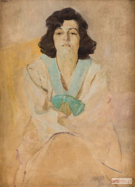 PINKAS Ignacy | Portret kobiety, 1918 r.