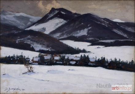 DACZYŃSKI Stanisław | Tatry. Na drodze do Strążysk, 1921