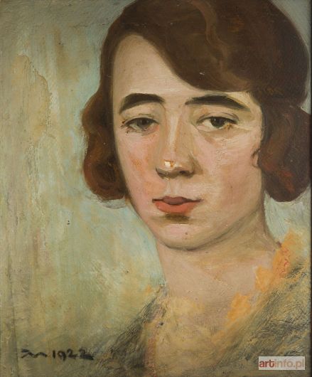 MAZUREK Ignacy | Portret kobiety, 1922 r.