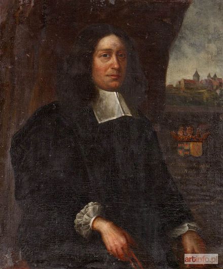 MALARZ niemiecki | PORTRET MATHIASA FREDERICKA VON DER RECKE, 1679