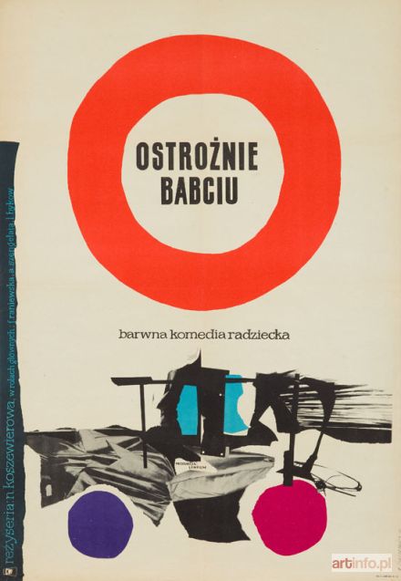 CIEŚLEWICZ Roman | Ostrożnie babciu, 1961 r.