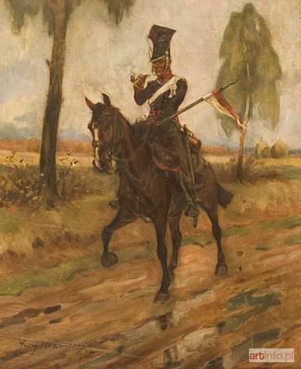 KOŻUCHOWSKi Jerzy | UŁAN 1. PUŁKU UŁANÓW LEGIONÓW POLSKICH, 1915