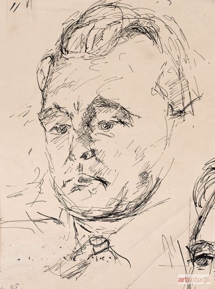 WASILKOWSKI Eustachy | Portret Czesława Miłosza, 1945 r.