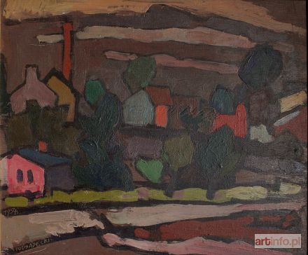 PODSADECKI Kazimierz | Pejzaż (1954)