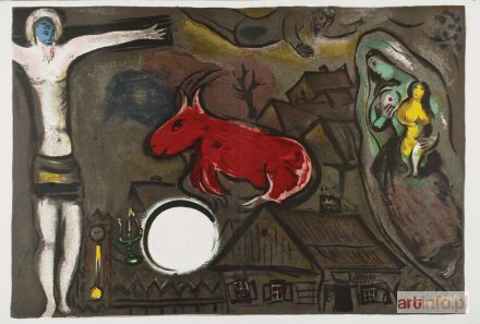 CHAGALL Marc | Ukrzyżowanie (Derriere le Miroir no. 27-28, 1950)