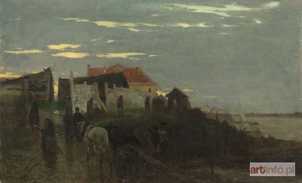 GIERYMSKI Maksymilian | Nad Wisłą, 1873