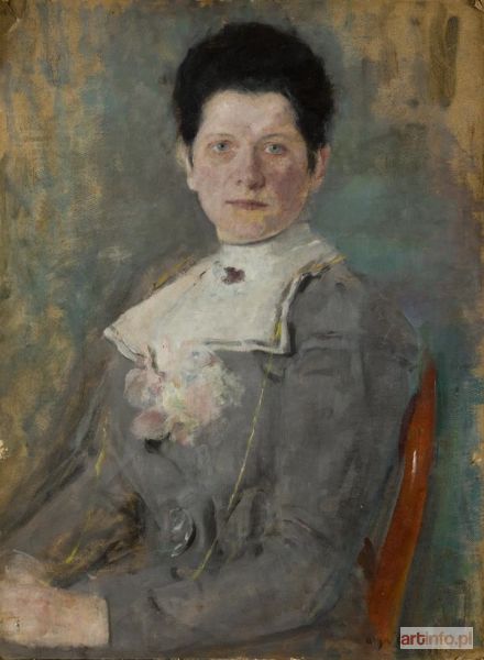 BOZNAŃSKA Olga | Portret Heleny Kurpiel-Łękawskiej, 1900 r.