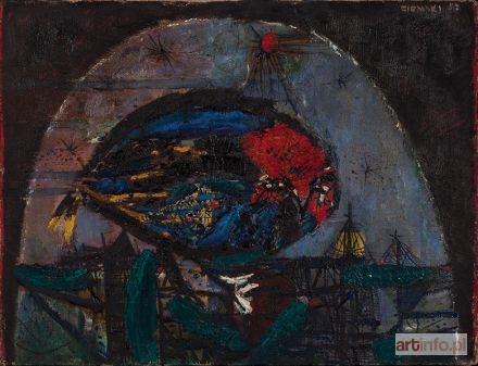 ZIEMSKI Rajmund | Sowa, 1957