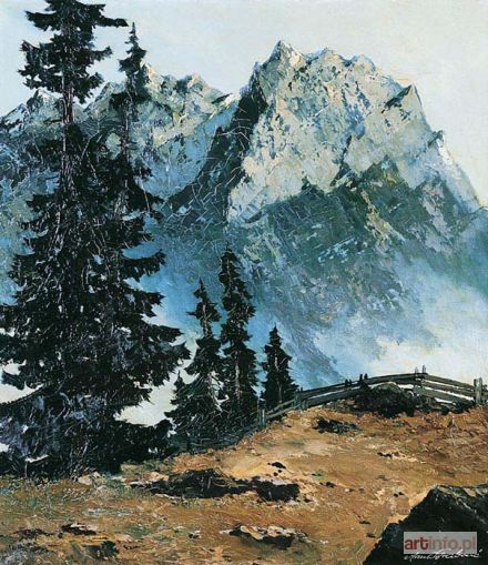 ARNOLD Georg Johan | Pejzaż alpejski, 1935