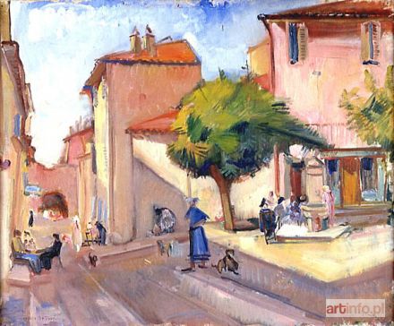 PĘKALSKI Leonard | Pejzaż z St. Tropez, 1924