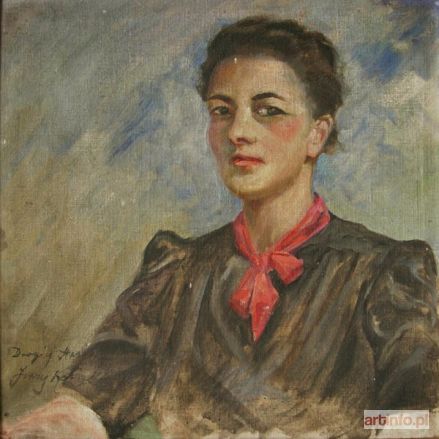 KOSSAK Jerzy | Portret Stasi (1948)