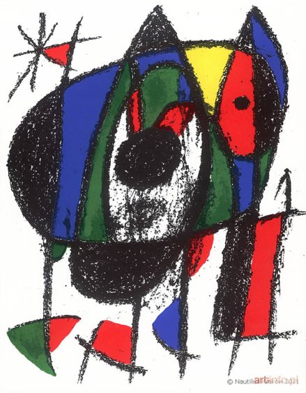 MIRÓ Joan | Lithographie oryginale V, 1975