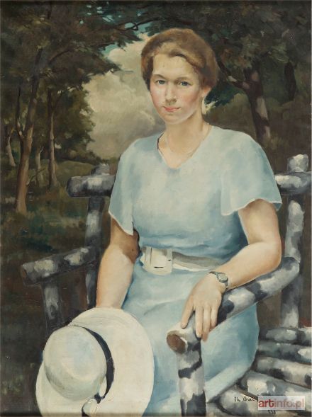 SERWIN-ORACKI Mieczysław | Portret kobiety, 1938 r.