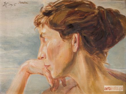 HOFMAN Wlastimil | Eloe - portret żony artysty (Adzia), 1915 r.