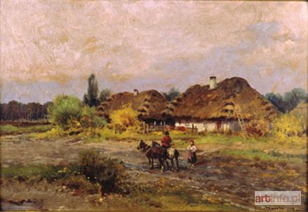 SETKOWICZ Adam | Pejzaż wiejski 1913