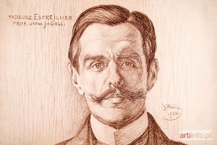 WRÓBLEWSKI Ignacy | PORTRET TADEUSZA ESTREICHERA, 1920