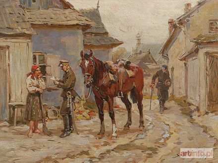 BAGIEŃSKI Stanisław | Ułan i dziewczyna, 1939