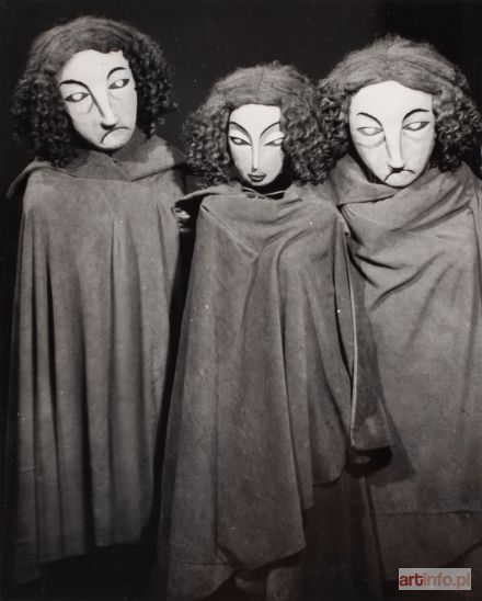 WOLSKI Juliusz | Fotografia ze spektaklu Babcia i wnuczek czyli Noc cudów, 1955 r.