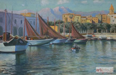 WYGRZYWALSKI Feliks Kazimierz | PORT W PALMA DE MALLORCA, przed 1939