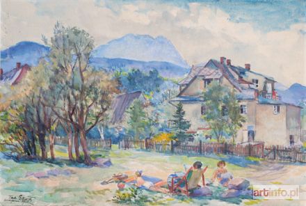 GROTT Tadeusz | NA WCZASACH W ZAKOPANEM, 1952