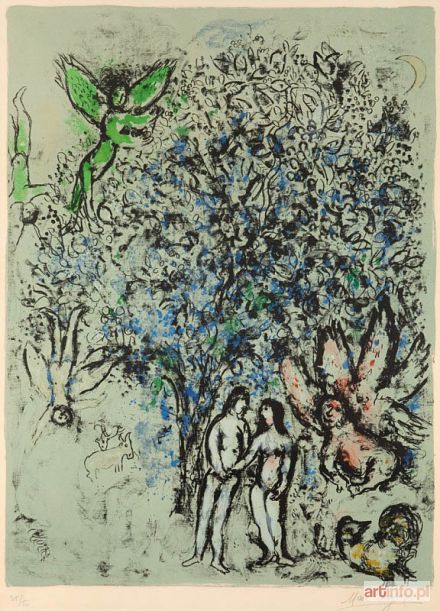 CHAGALL Marc | Adam i Ewa