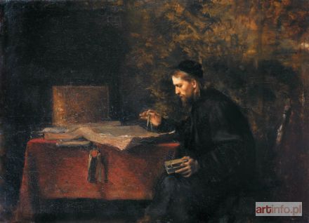 BUCHBINDER Szymon | Uczony w pracowni, 1885