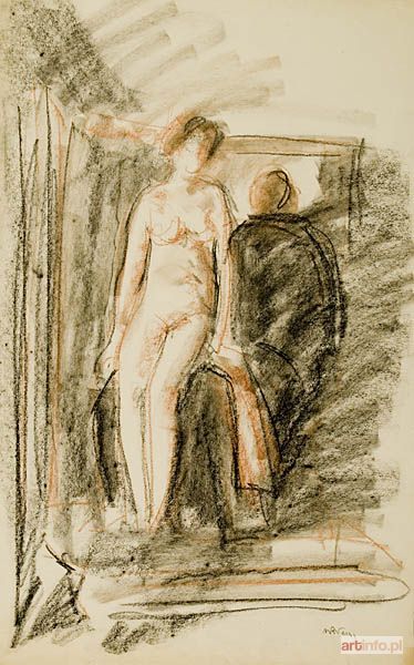 WEISS Wojciech | MODELKA I MANEKIN, 1920-1935