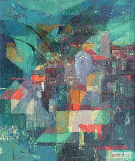 NEY Lancelot | Paysage cubiste (1950)