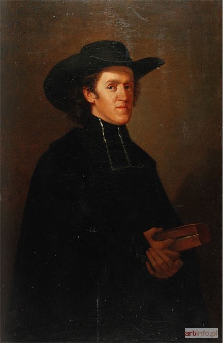 MNISZECH Jerzy Andrzej | Portret z książką, 1857