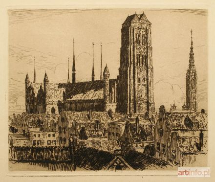 HELLINGRATH Berthold | Kościół Mariacki, 1920 r.