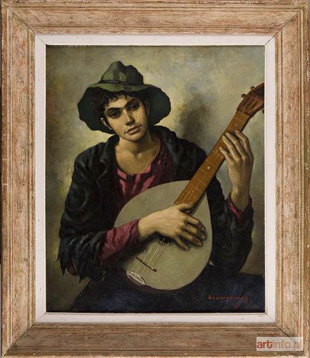 SOUNGOUROFF Antonin Ivanovitch | Mandolinista, 1949 r.