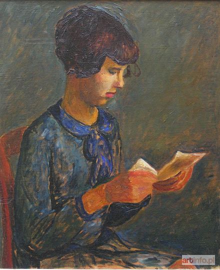 CZAPSKI Józef | Jeune fille ŕ la lecture (1930)