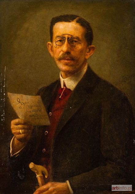 KOERNER Ernst Carl | PORTRET MAXA VON GUSTORF, 1910