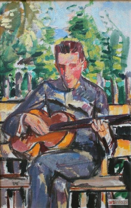 WEISS Wojciech | Kazio z gitarą (1910)