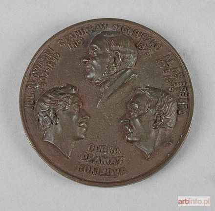 GABOWICZ Józef Mojżesz | Medal I-SZA WYSTAWA TEATRALNA W WARSZAWIE 1902-1903