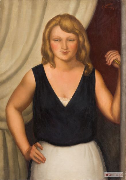 FRECHKOP Leonid | Portret kobiety, 1930 r.