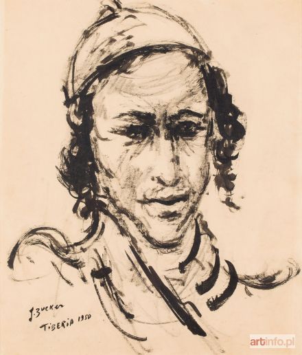 ZUCKER Jacques (Jakub Cukier) | Portret chłopca, 1950 r.