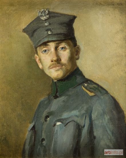 WAROCZEWSKI Władysław | Portret oficera Wojska Polskiego, około 1926 r.