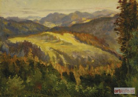 PAUTSCH Fryderyk | Pejzaż, 1935 r.