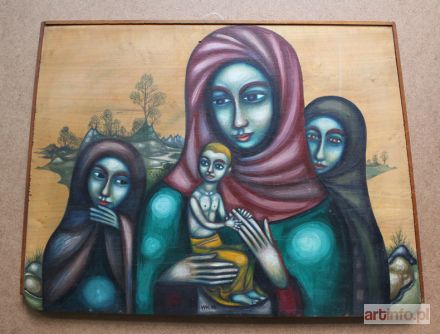 KONDEK Wacław | Madonna ze świętymi (1965)