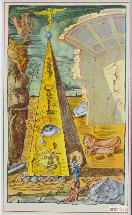 DALI Salvador | Piramide 1946 r.