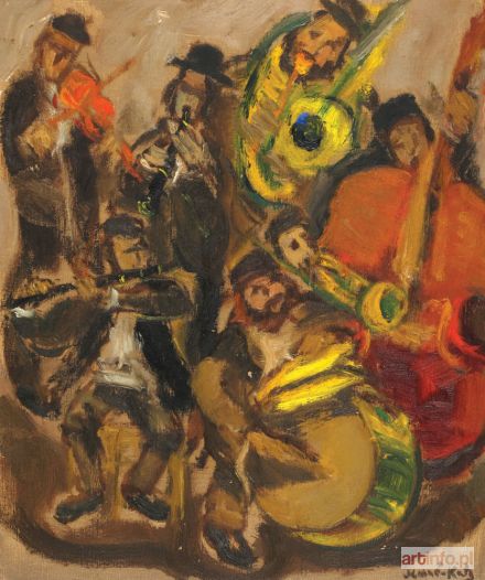 KATZ Emmanuel (zw. Mané-Katz) | Musicians, 1942