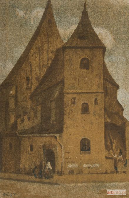 BŁOCKI Włodzimierz | KOŚCIÓŁ ŚW. MARKA W KRAKOWIE, 1911