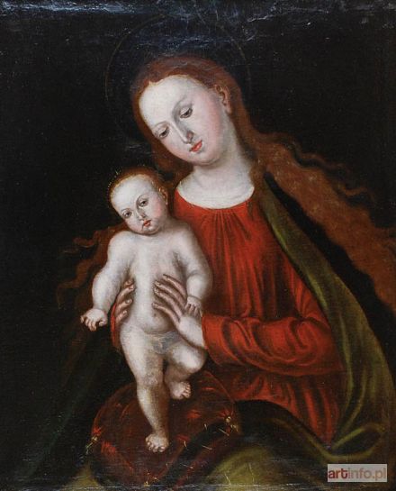 Malarz nieokreślony, XVII w. | Madonna z Dzieciątkiem