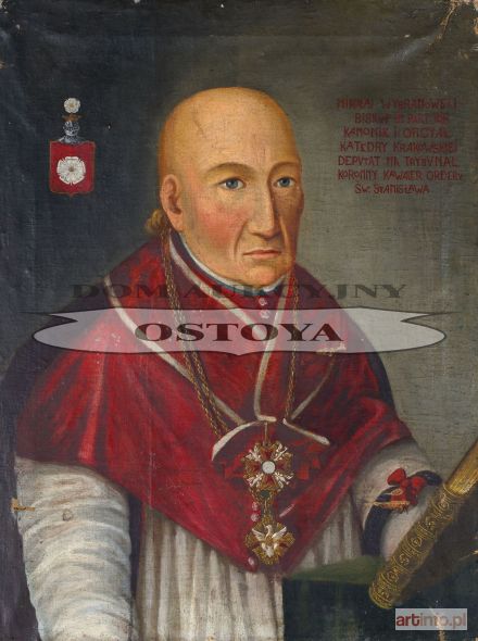 Malarz polski | PORTRET MIKOŁAJA WYBRANOWSKIEGO, k. XVIII w.